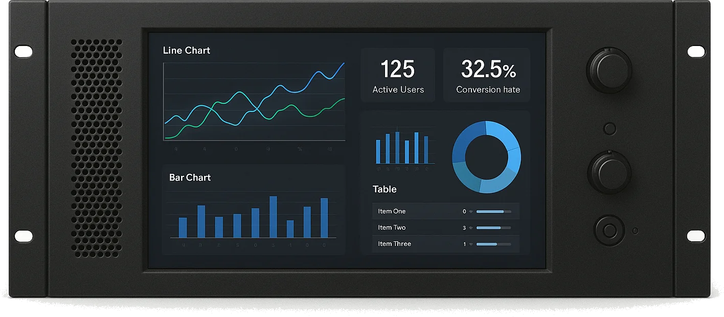 Management dashboard appliance